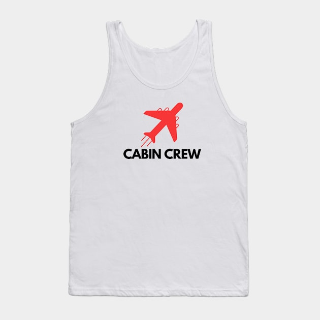 Cabin Crew Tank Top by Jetmike